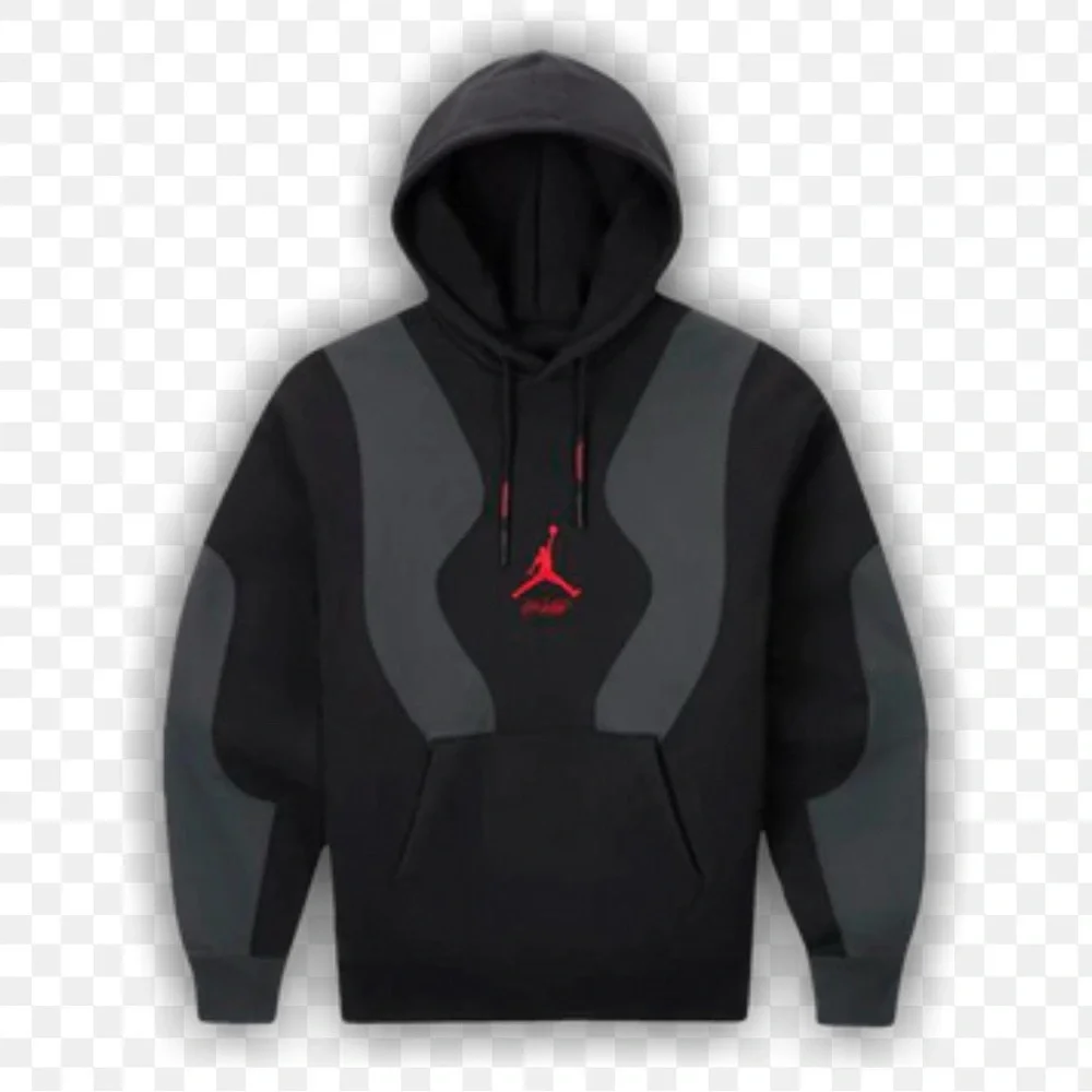 Air Jordan X Off-White Collaboration in Black Hoodie Sweatshirt.  Sz XL - Picture 2 of 16